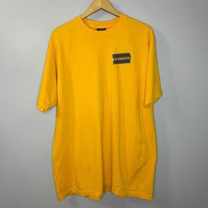 Blockbuster Vintage Be Kind Rewind Yellow T-Shirt Short Sleeve